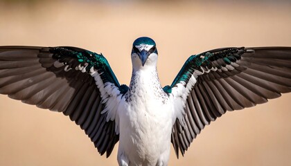 Majestic swallow-tailed kite with expansive wings poised in mid-flight ready to soar into the