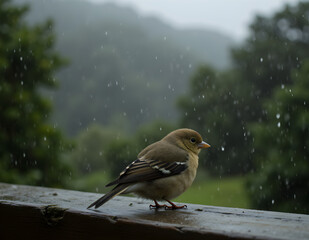 Ai generated image of canary bird