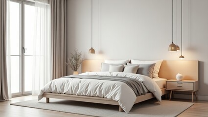 Fototapeta premium interior of a bedroom