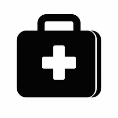 First Aid Kit Icon for Health and Safety Use