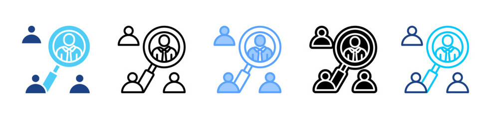 Screening icon sheet multiple style collection