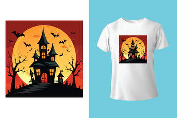 Spooky Mama Halloween T-Shirt Design