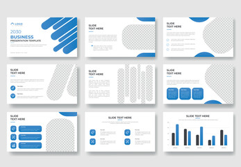 Education and online course powerpoint slide presentation template