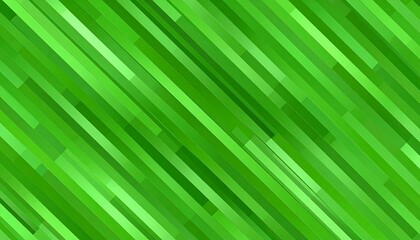 Vibrant green abstract background with diagonal stripes and modern design