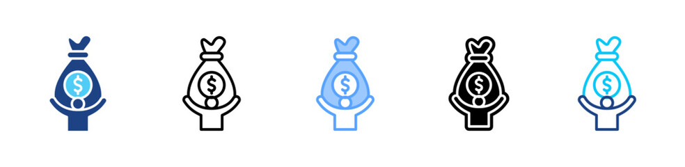 Liability icon sheet multiple style collection