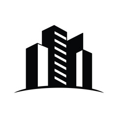 Architectural Building Logo Real Estate Vector for Business Branding