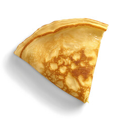 Folded Crepe with Golden Brown Spots