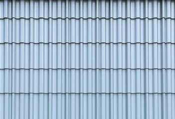 Grey corrugated galvanized iron sheet siding, realistic vector illustration,  architectural,  vector
