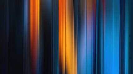 Vertical color bands create a dynamic abstract design.