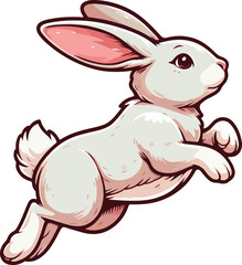 cartoon of rabbit