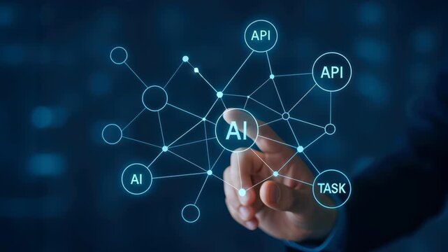 Artificial intelligence technology enables automatic task management with API integration for efficient digital network and innovative technology