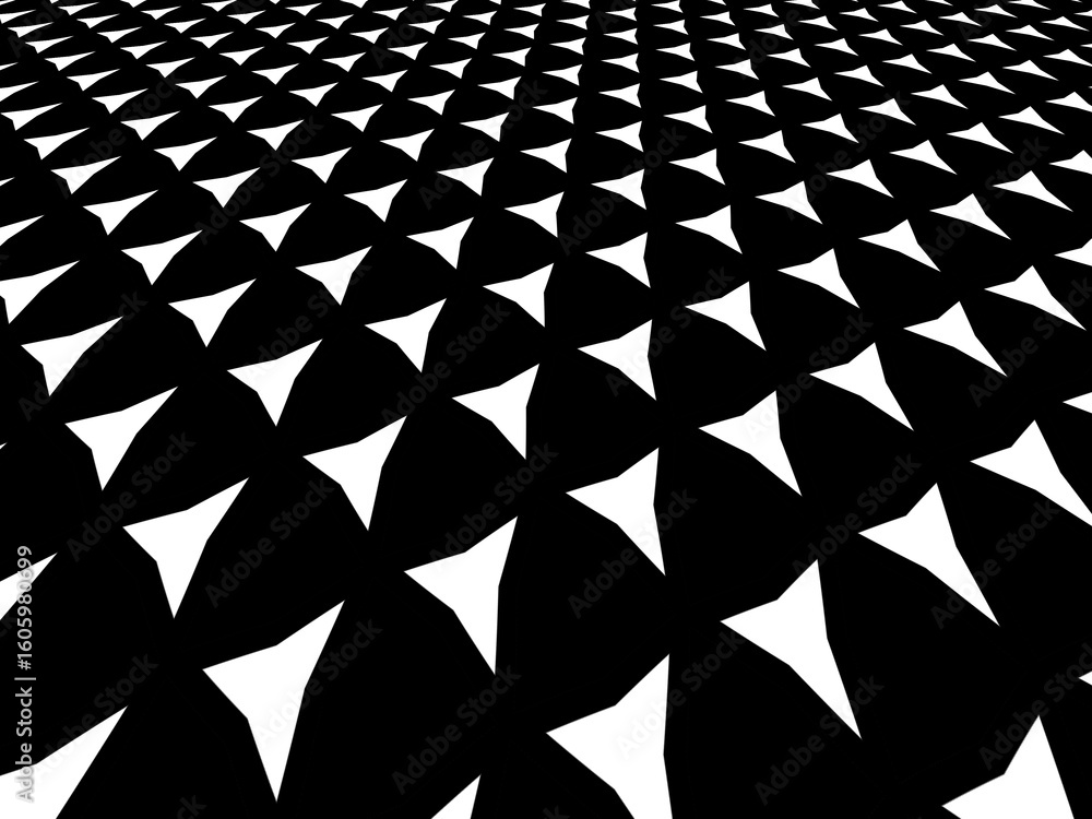 Poster repeating background in black and white colors. monochrome abstract texture. graphic pattern.