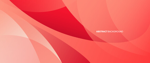 Red abstract background with subtle color gradations and shaded curved lines. A neatly arranged wave-like pattern.	
