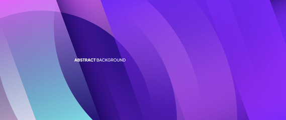 Abstract purplebackground. With random geometry patterns and curved lines. Beautiful color gradation. Web banner, wallpaper, banner, brochure. Geometric shapes background.	