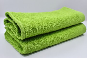 Green Towels