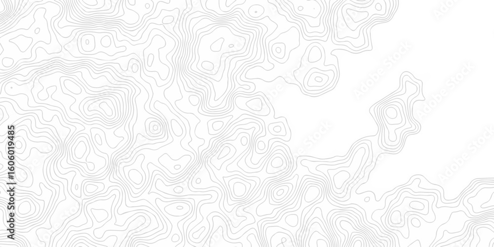 Poster lines topographic contour lines grid map seamless pattern. geographic mountain relief. abstract line