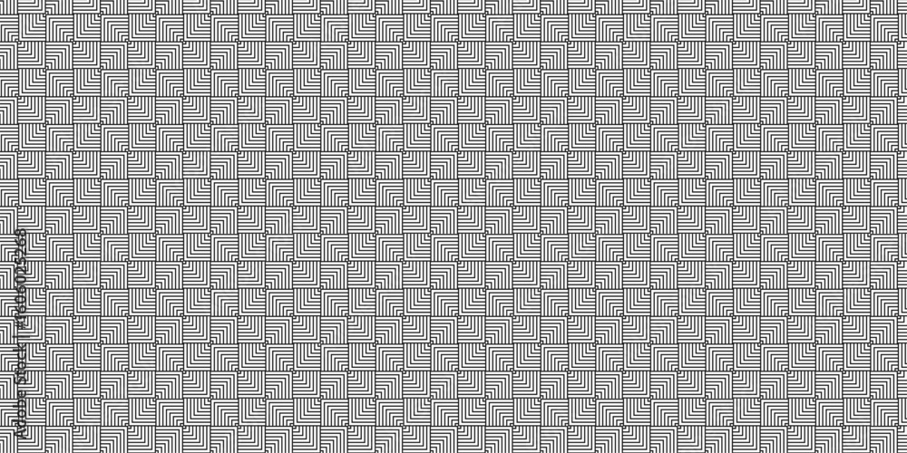 Poster abstract overlapping vector black and gray gradient pattern grid metal lines fabric square backgroun