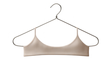 Elegant beige bra top with delicate black lace detail for everyday comfort and style.