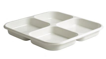 Enhance your organization with a versatile white plastic divider, streamline and simplify your space.