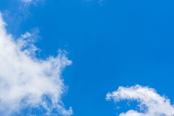 夏の空　夏山から見る青空と雲07