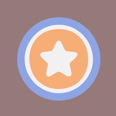 star icon vector illustration