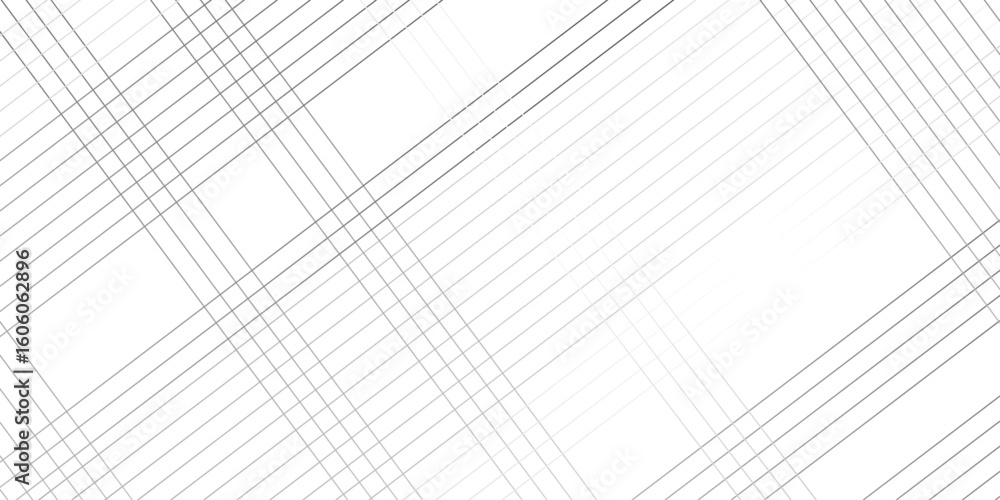Poster geometric diagonal stripe seamless fabric classic black and white thin gradient line background. dia