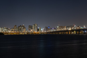 Fototapeta premium bridge at night