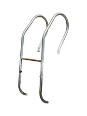 swimming pool ladder corrosion isolated