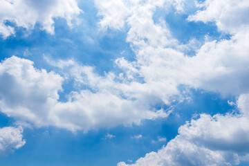 夏の空　夏山から見る青空と雲62