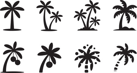 Palm Tree and Tropical Landscape Collection
