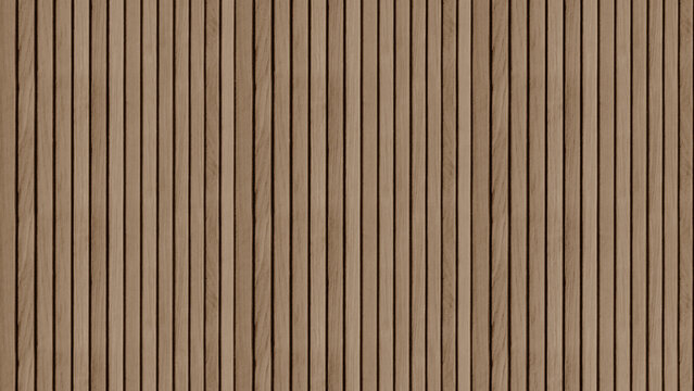 Wooden decking for outdoor areas with a light brown finish