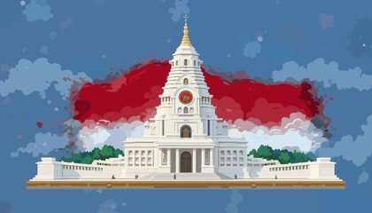 Obraz premium wat phra kaew bangkok