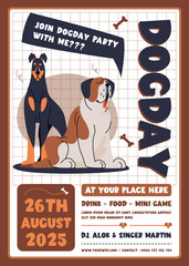 International Dog Day Flyer