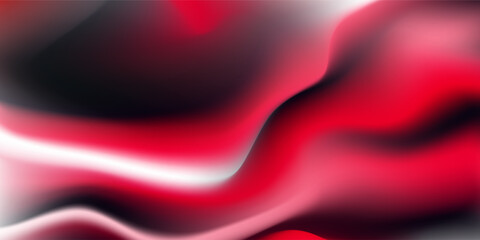 Abstract liquid gradient Background. Black and Red Fluid Color Gradient. Design Template For ads, Banner, Poster, Cover, Web, Brochure, Wallpaper, and flyer. Vector.