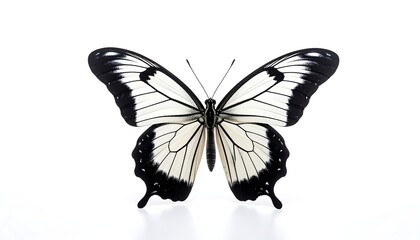 Fototapeta premium A symmetrical butterfly, wings spread