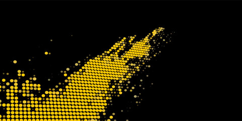 Abstract background made of many small dots. 3d illustration. Trendy dotted background for your design or presentation