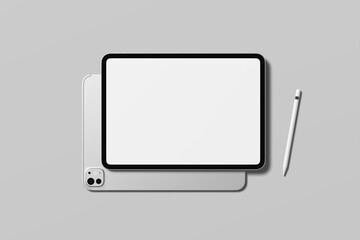 Tablet Screen Blank Mockup