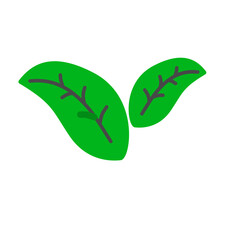 Green Leaf Icon