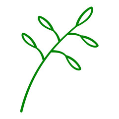 Green Leaf Icon