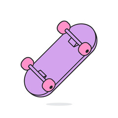 Simple skateboard vector illustration © GradPlanet