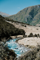 Matukituki River, Mt Aspiring National Park, New Zealand	