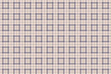 ブルーのチェック柄 / シームレスパターン / スウォッチあり