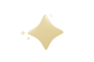 golden star on white background, art, PNG