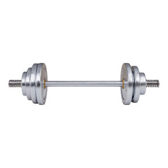Fototapeta premium Weightlifting Barbell with Transparent Background