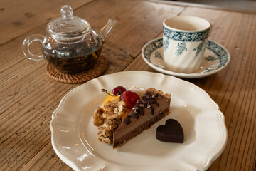 Raw Sweets Cafe AbondanceのRawチョコレートタルト