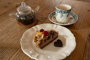 Raw Sweets Cafe AbondanceのRawチョコレートタルト