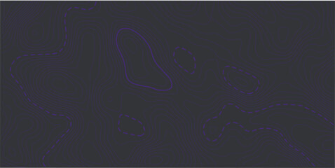Trendy modern background and texture. Topographic multicolored linear background for design, abstraction with place for text.
