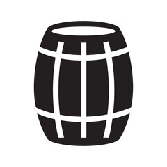 wood barrel icon 