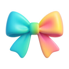 PNG Colorful bow illustration design.
