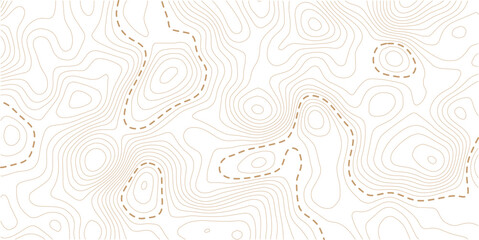 Geography concept. paper texture design .Imitation of a geographical map. Topographic map background concept